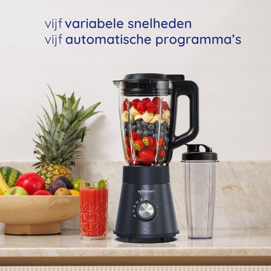 Blender orginal zwart - Safecourt Kitchen