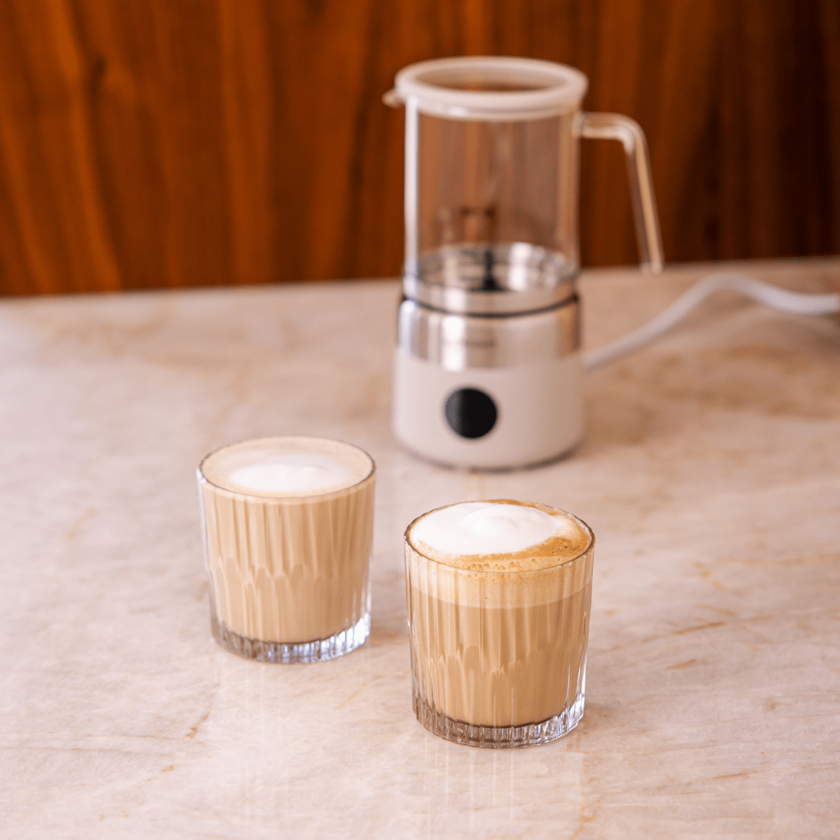 Digitale glazen melkopschuimer - Safecourt Kitchen