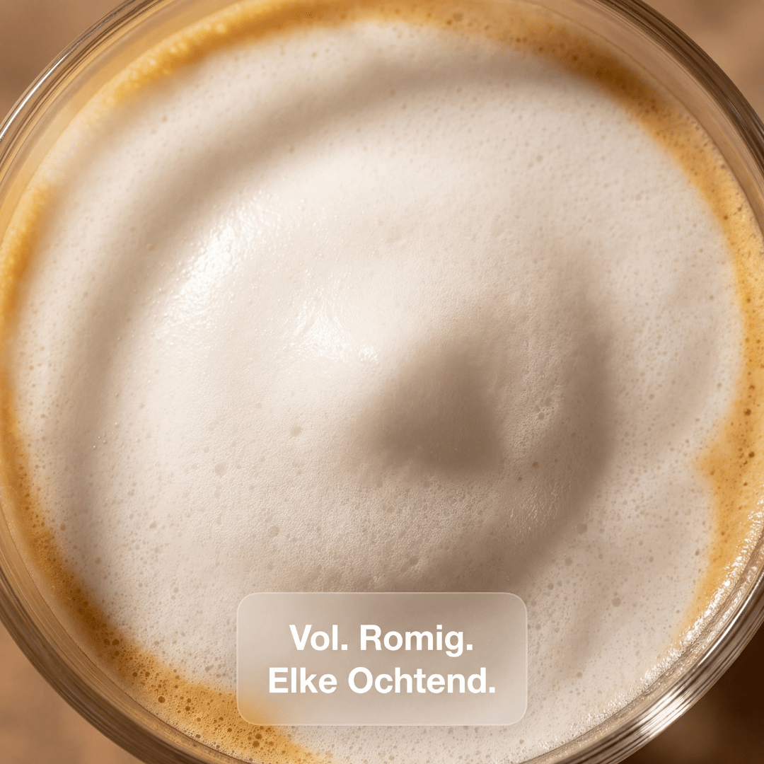 Digitale glazen melkopschuimer beige - Safecourt Kitchen