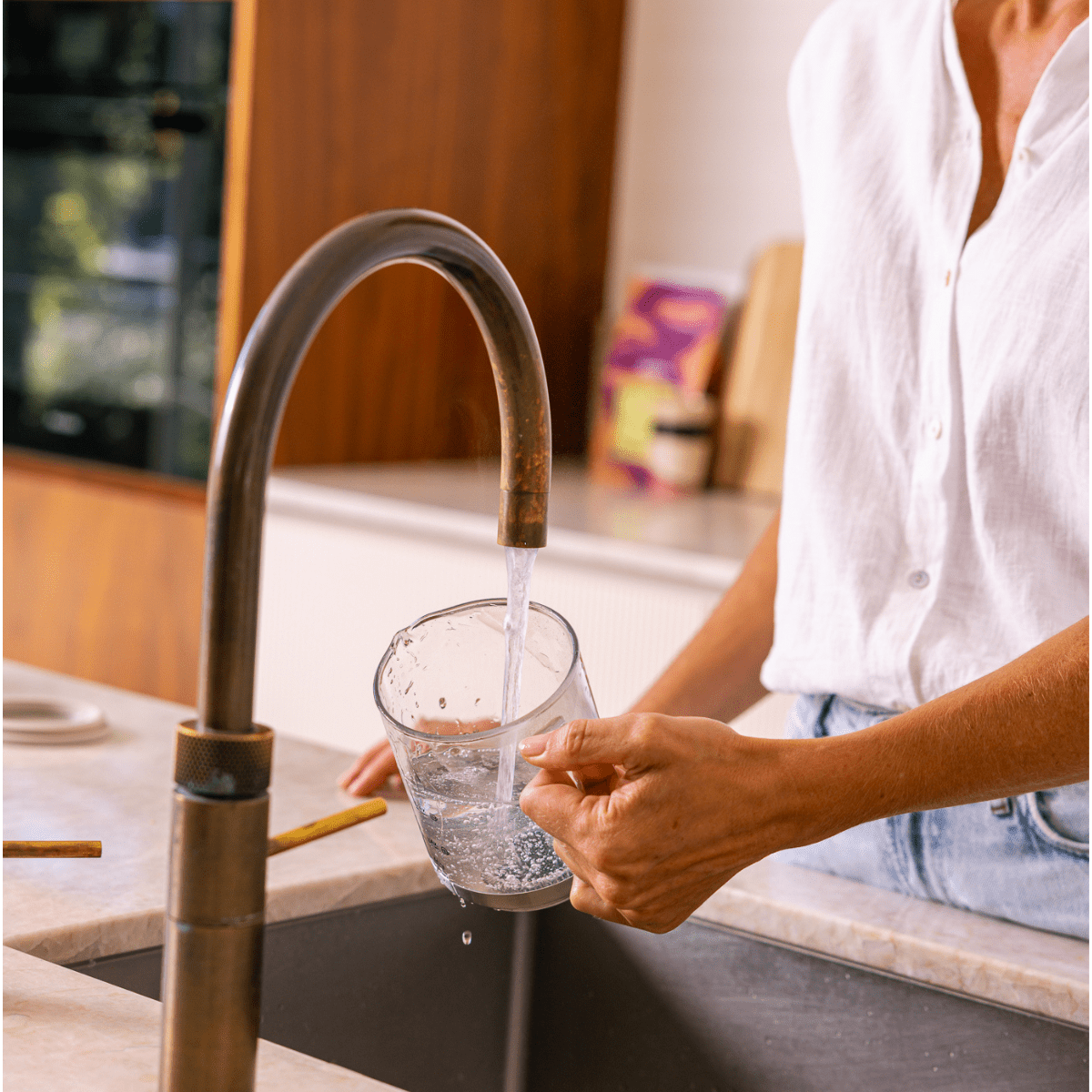 Digitale glazen melkopschuimer Onyx - Safecourt Kitchen