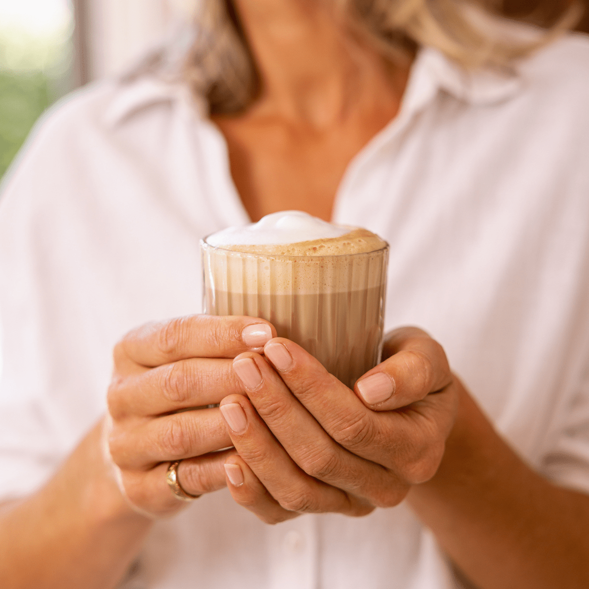 Digitale glazen melkopschuimer Onyx - Safecourt Kitchen