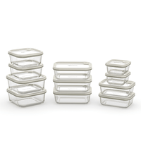Foodstorage boxes - L - 11 stuks - Safecourt Kitchen