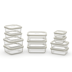 Foodstorage boxes - L - 11 stuks - Safecourt Kitchen