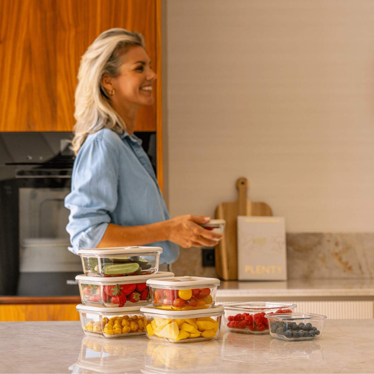 Foodstorage Boxes medium set - Safecourt Kitchen