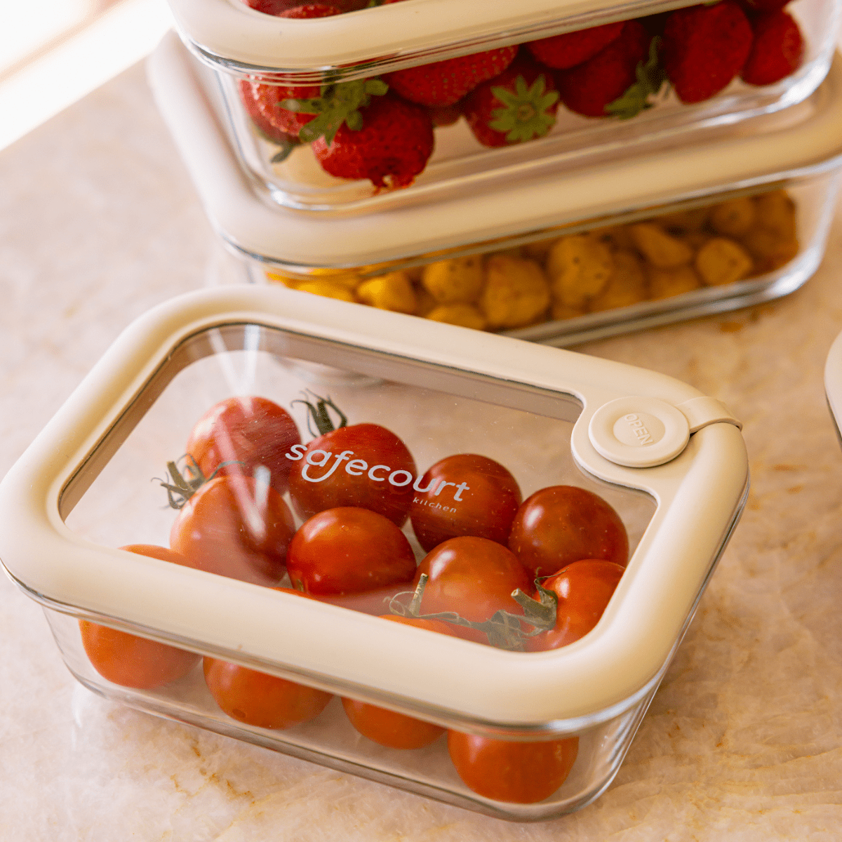 foodstorage boxes small set - Safecourt Kitchen