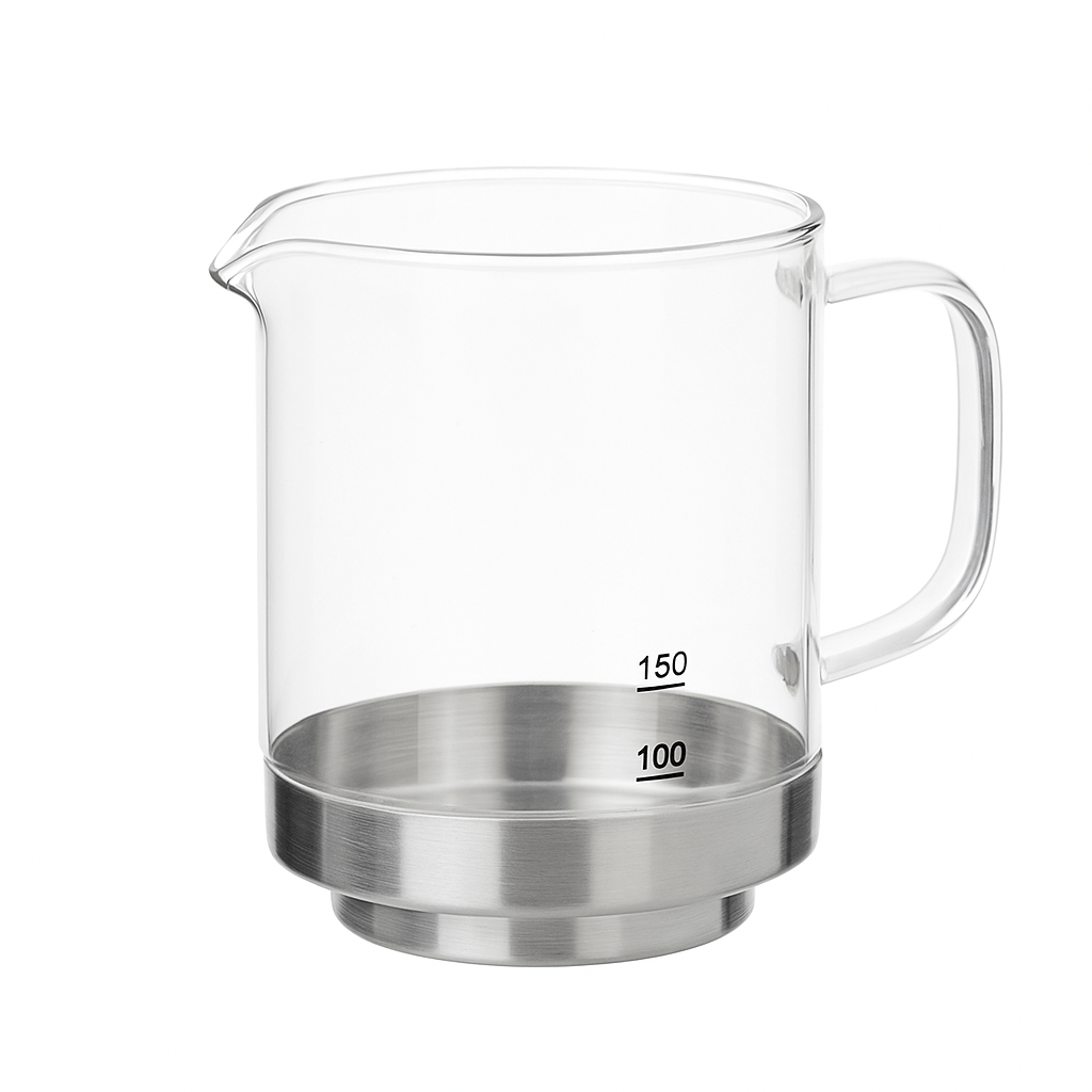 Glazen kan Crystal model MF500 - Safecourt Kitchen