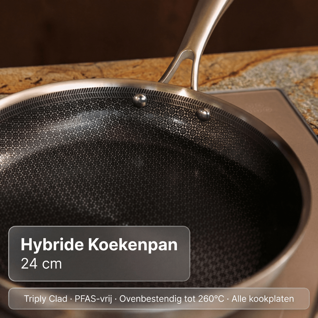 Hybride koekenpan 24 cm - Safecourt Kitchen