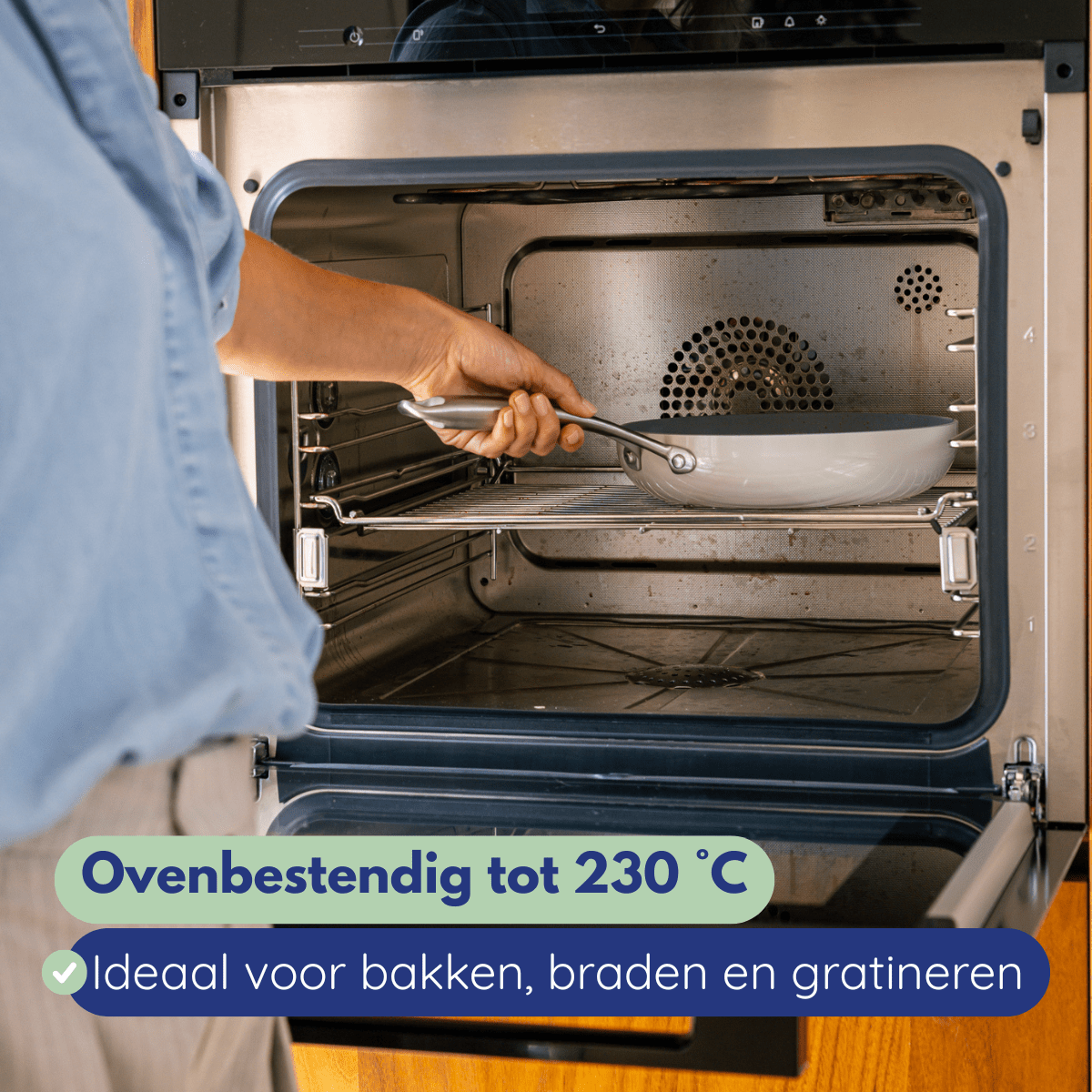 Koekenpan 28cm | 1 stuk - Safecourt Kitchen
