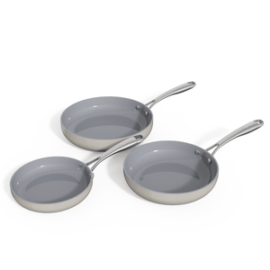 Koekenpannen 20 | 24 | 28cm | 3 stuks - Safecourt Kitchen