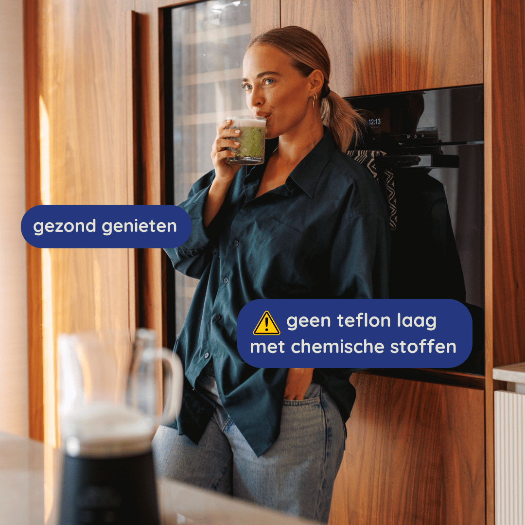 Melkopschuimer Crystal - Safecourt Kitchen