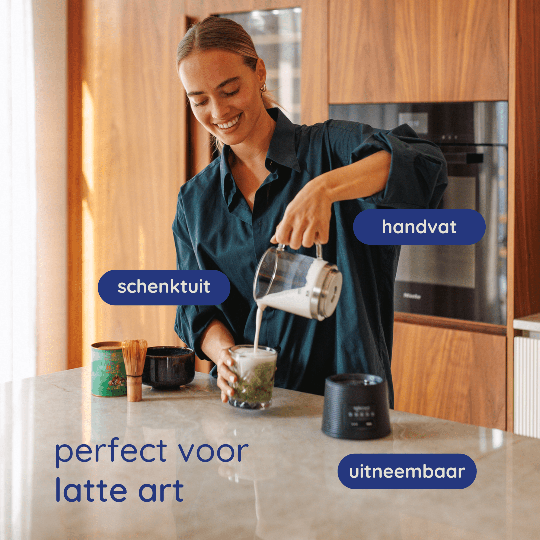 Melkopschuimer Crystal - Safecourt Kitchen