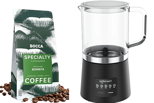 Melkopschuimer Crystal - Safecourt Kitchen