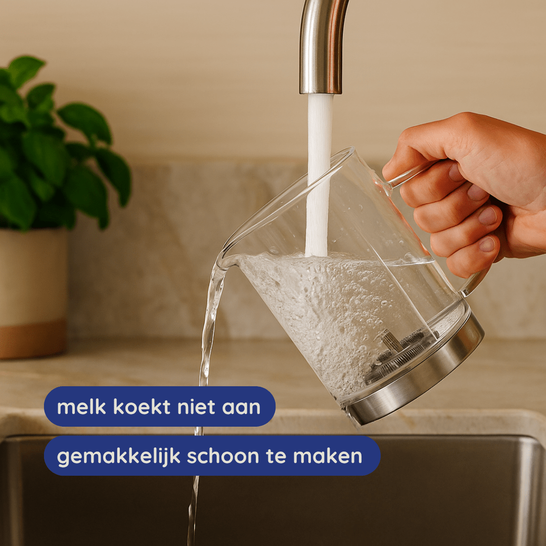 Melkopschuimer Crystal - Safecourt Kitchen