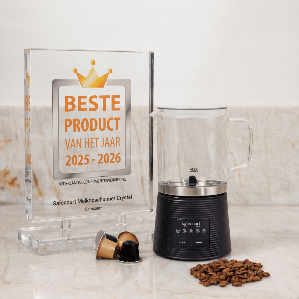 Melkopschuimer Crystal - Safecourt Kitchen