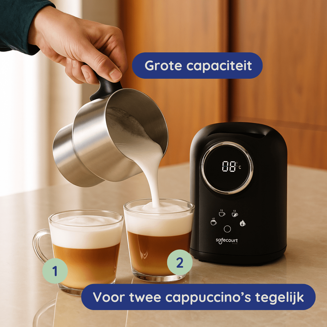 Melkopschuimer Digital - Safecourt Kitchen