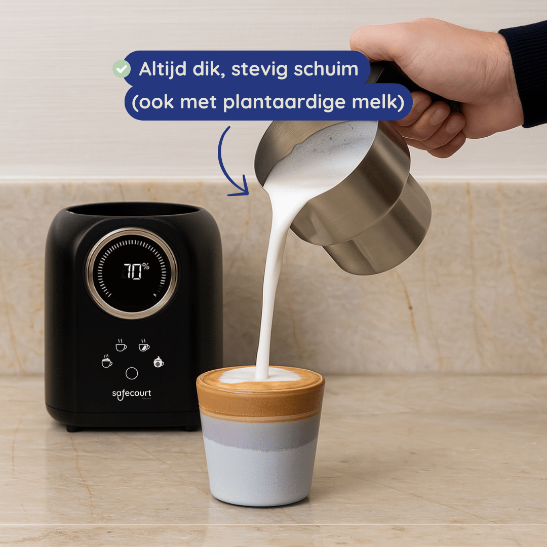 Melkopschuimer Digital - Safecourt Kitchen