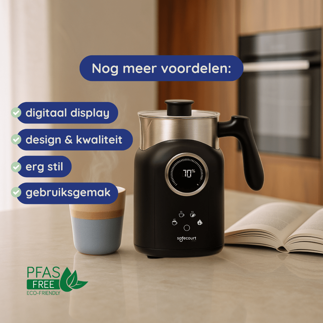 Melkopschuimer Digital - Safecourt Kitchen