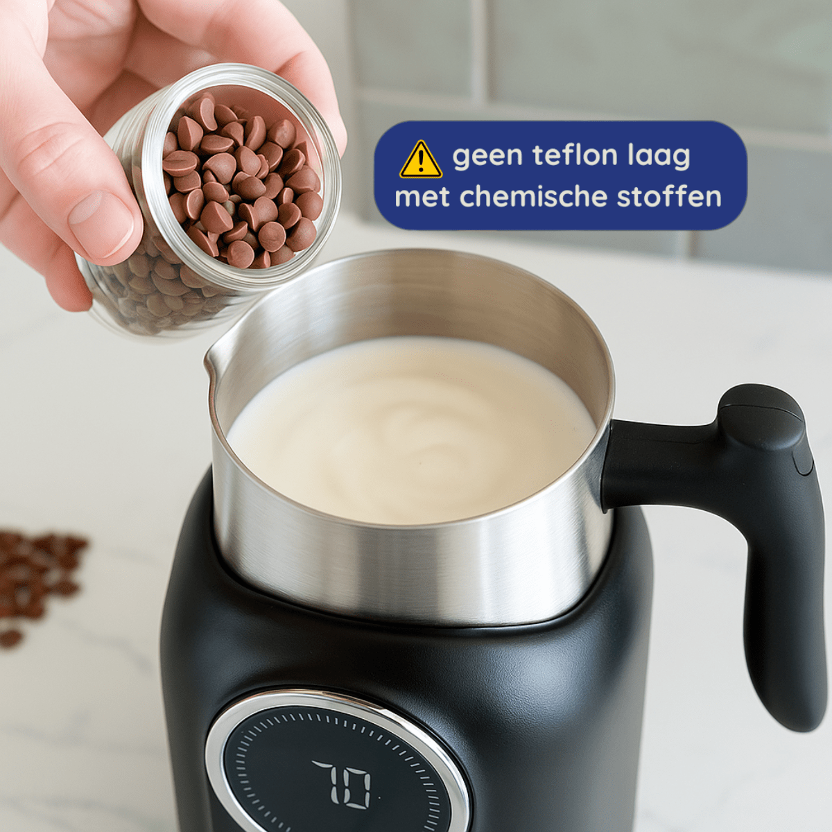 Melkopschuimer Digital - Safecourt Kitchen