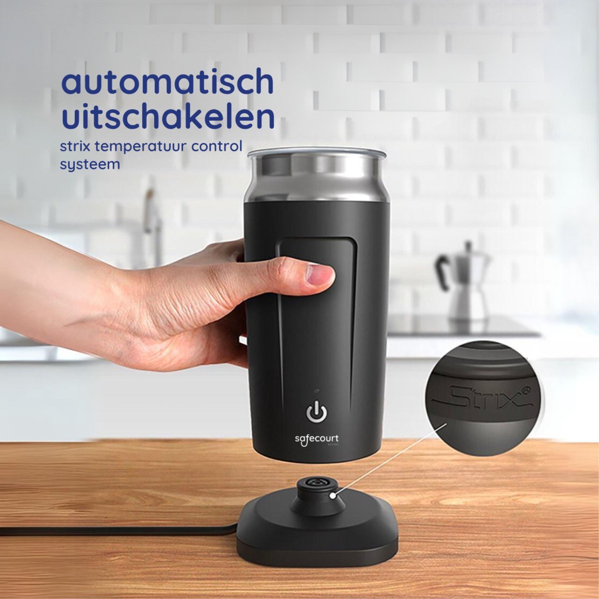 Melkopschuimer Original - Safecourt Kitchen
