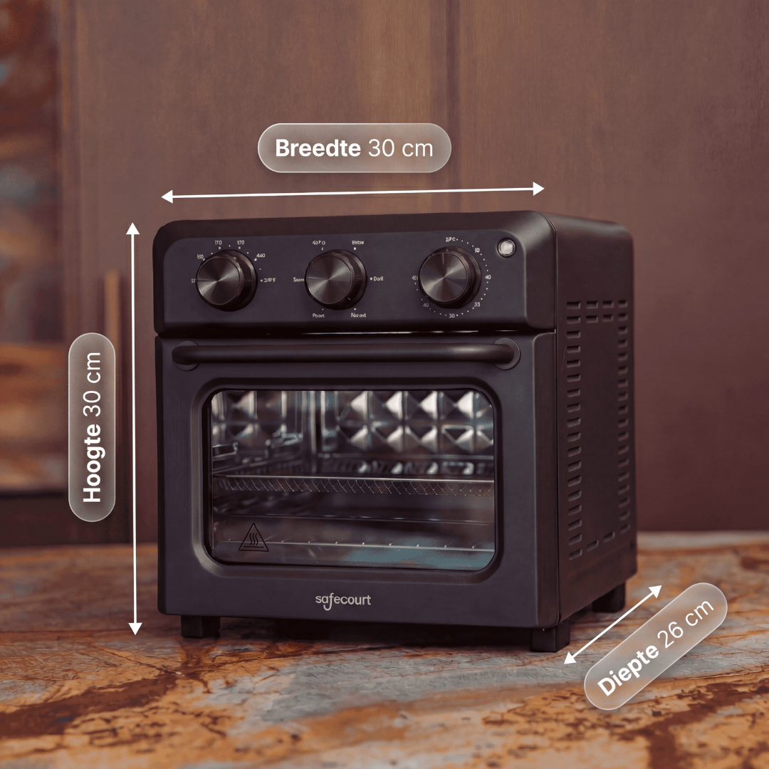 Poweroven | 6 - in - 1 air fry oven - Safecourt Kitchen