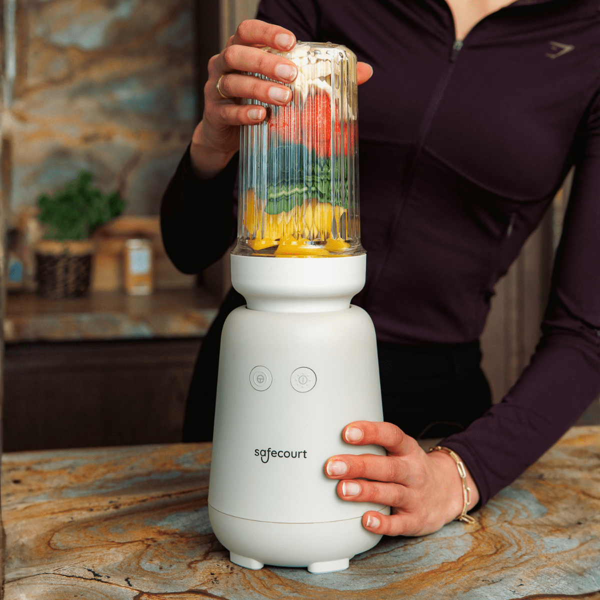 PureBlend Blender - 800 - Beige - Safecourt Kitchen