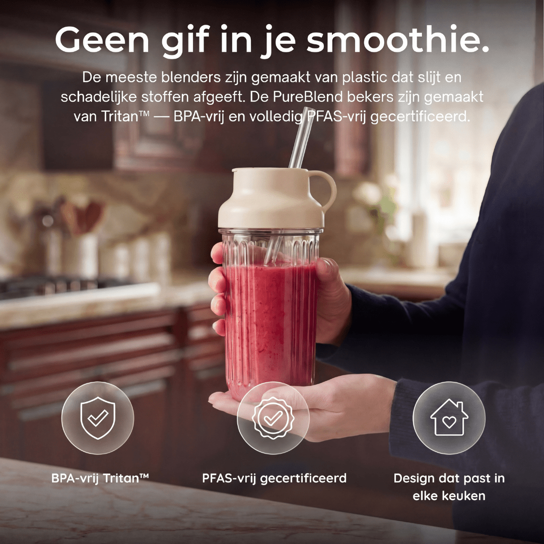PureBlend Blender - Beige - Safecourt Kitchen