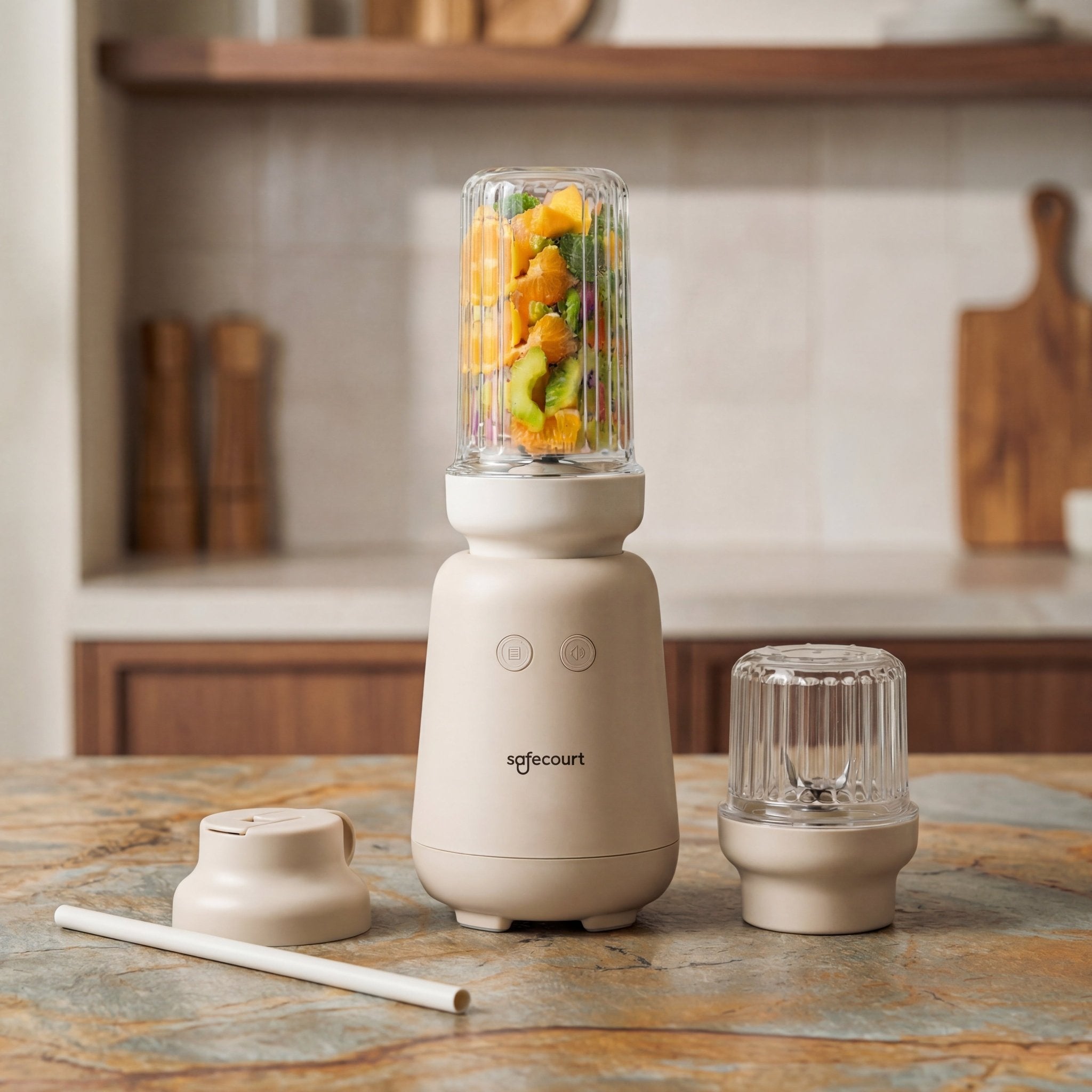 PureBlend Blender - Beige - Safecourt Kitchen