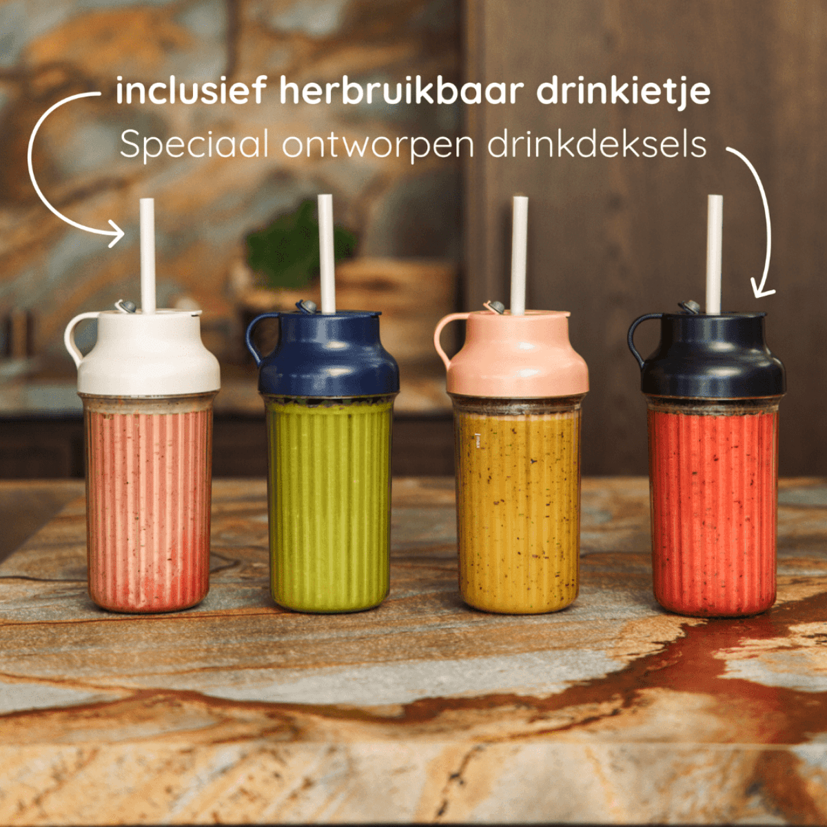 PureBlend Blender - Blue - Safecourt Kitchen