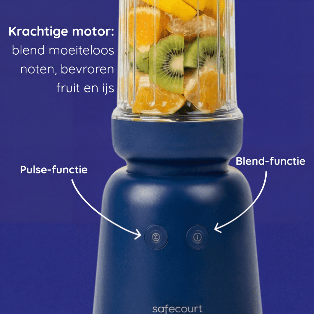 PureBlend Blender - Blue - Safecourt Kitchen