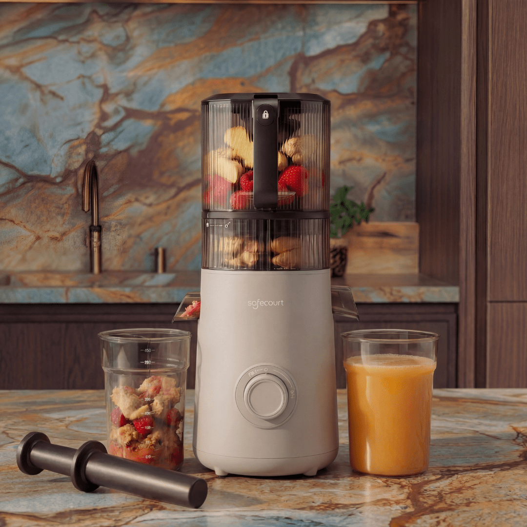 PurePress Pro Slow Juicer - 600 - Beige - Safecourt Kitchen