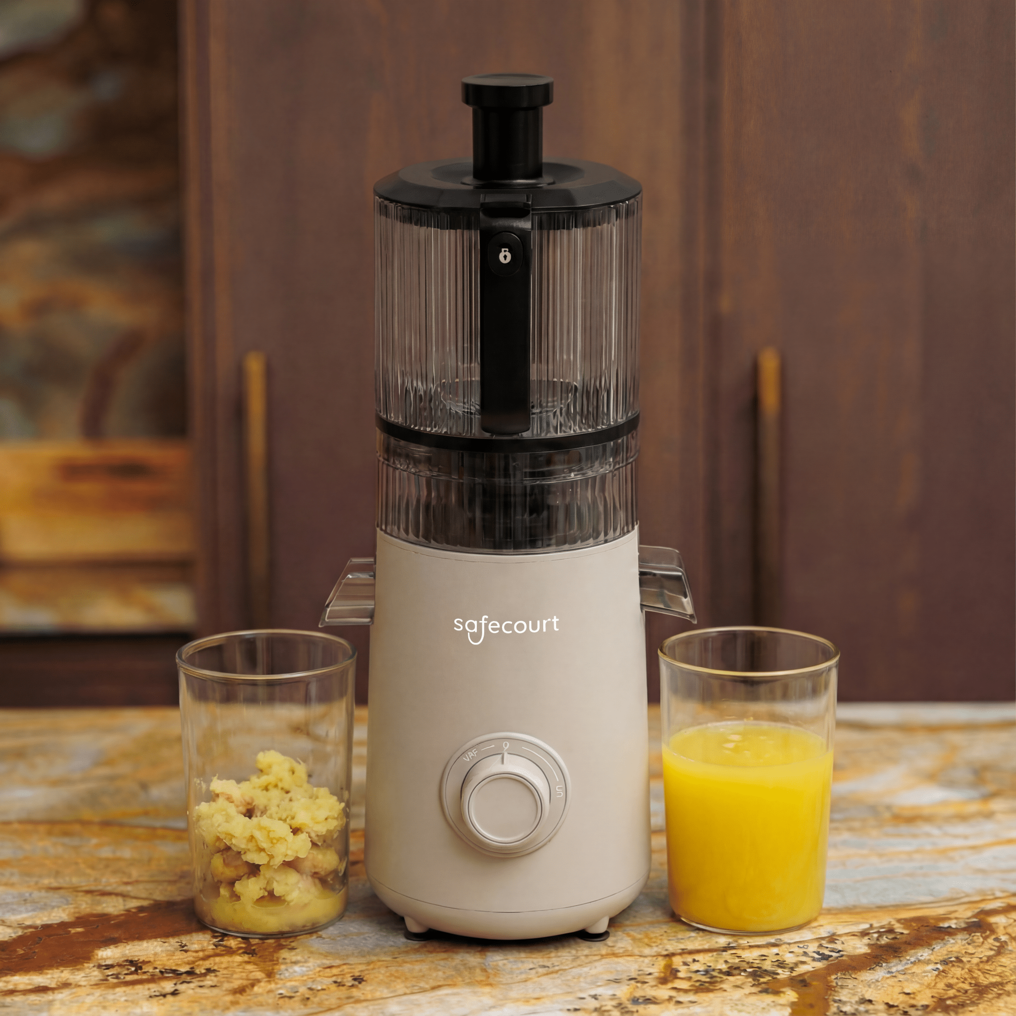 PurePress Pro Slow Juicer - 600 - Beige - Safecourt Kitchen