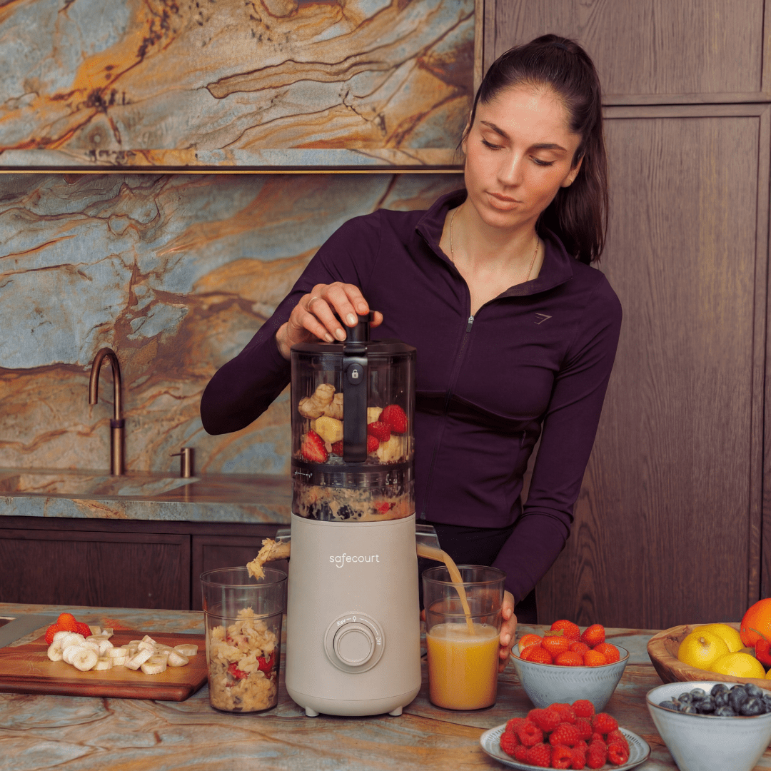 PurePress Pro Slow Juicer - 600 - Beige - Safecourt Kitchen