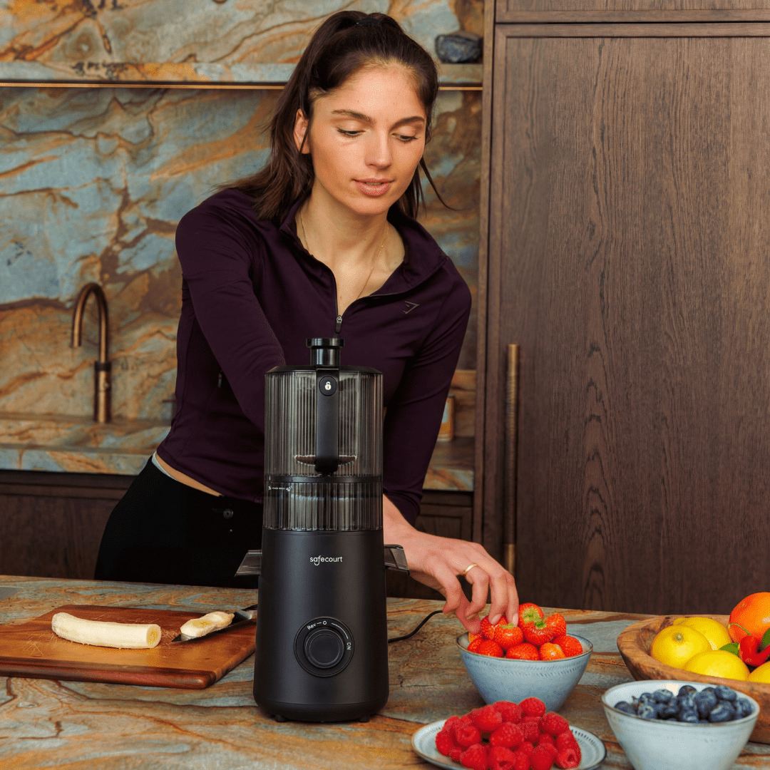 PurePress Pro Slow Juicer - 600 - Black - Safecourt Kitchen