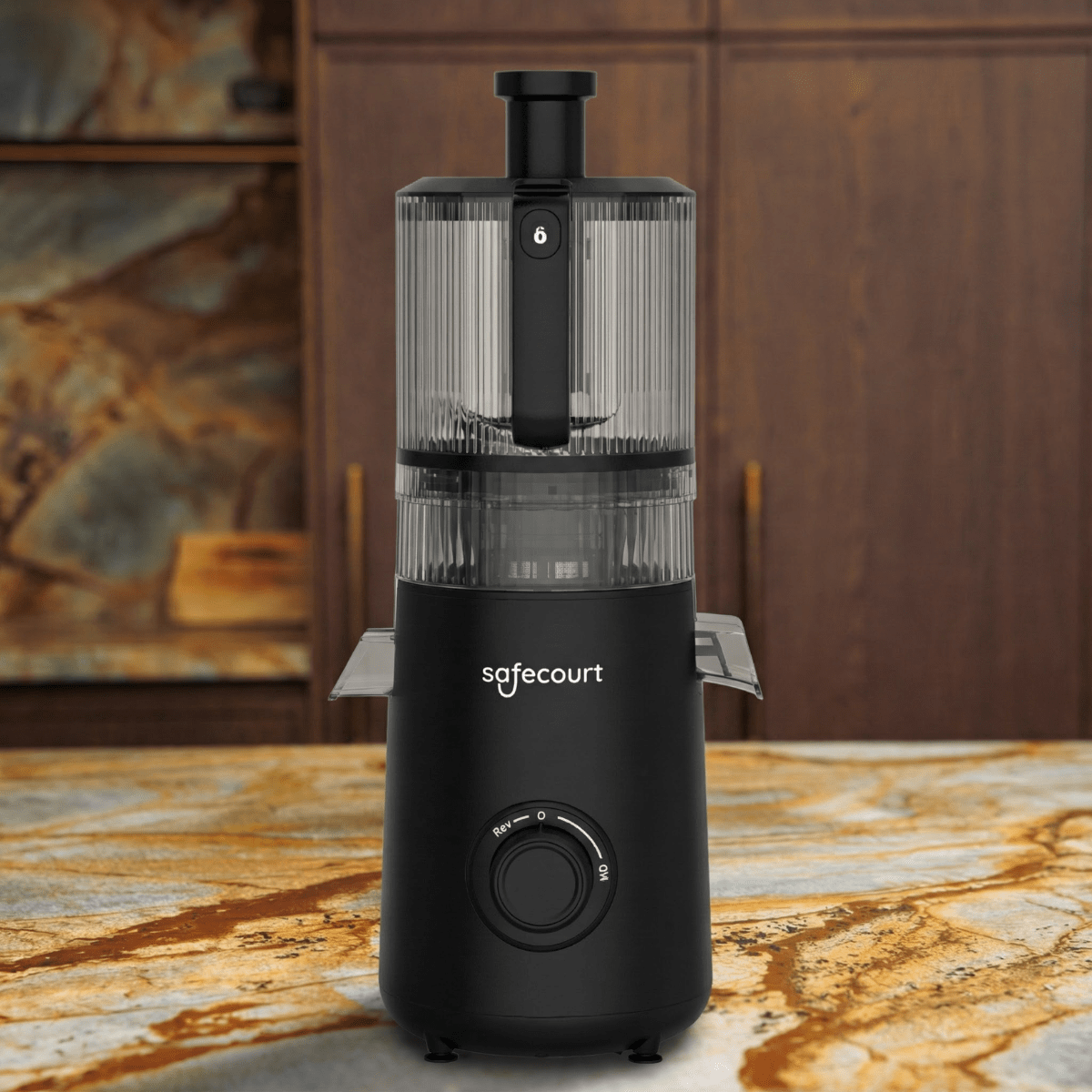 PurePress Pro Slow Juicer - 600 - Black - Safecourt Kitchen