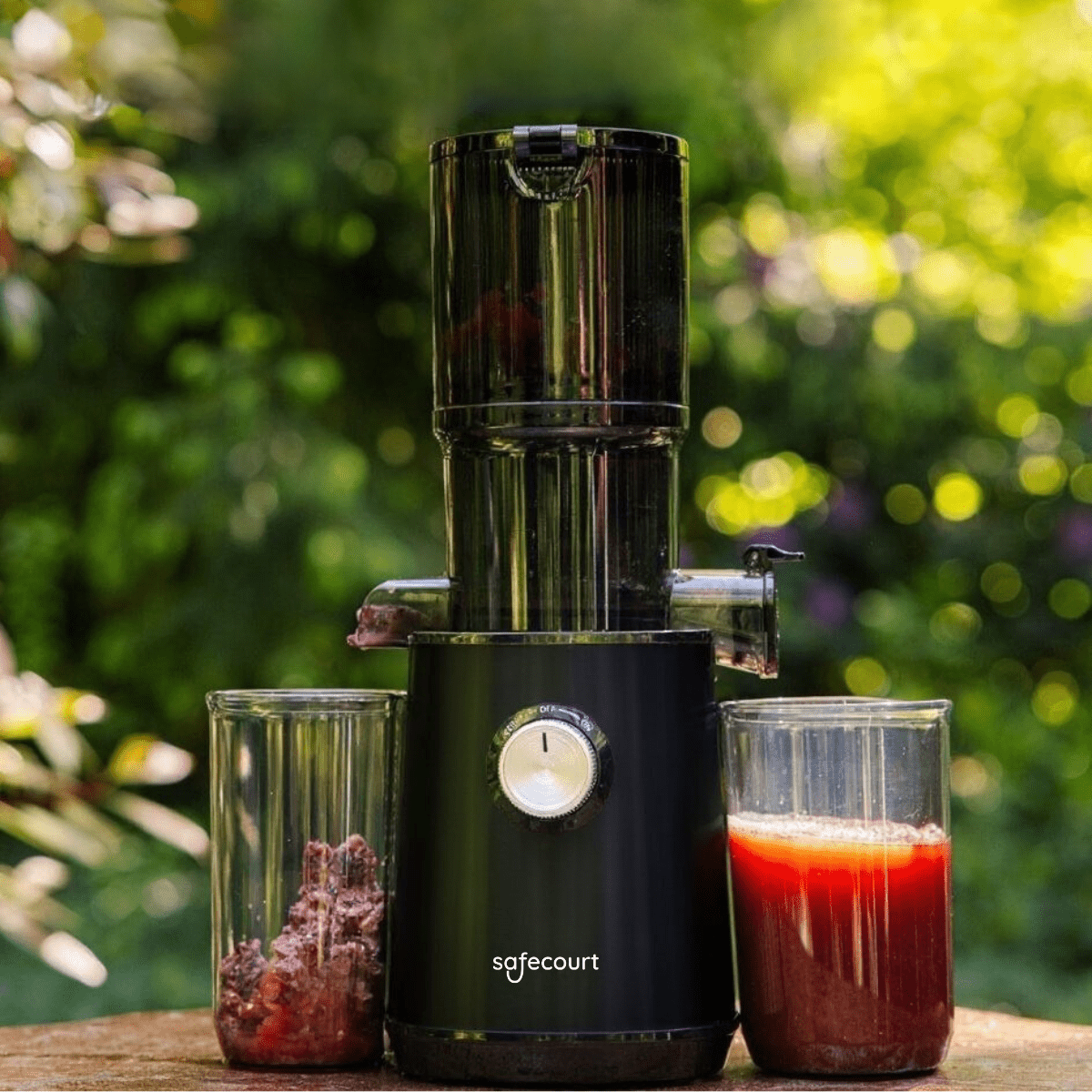 Slowjuicer ColdPress Pure Pro - zwart - Safecourt Kitchen