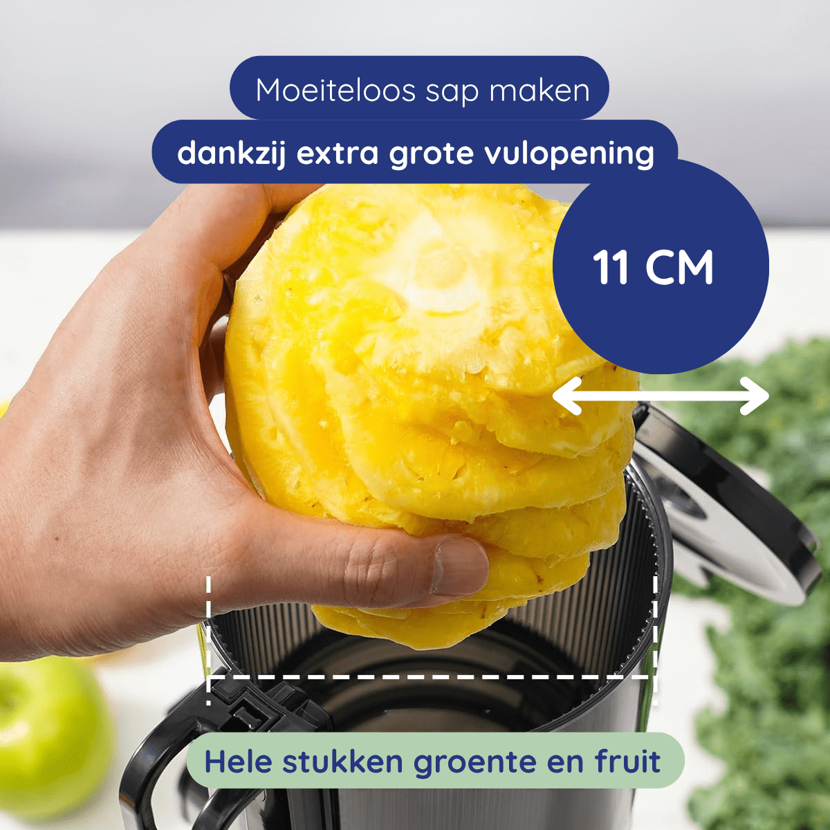 Slowjuicer ColdPress Pure Pro - zwart PRE ORDER - Safecourt Kitchen