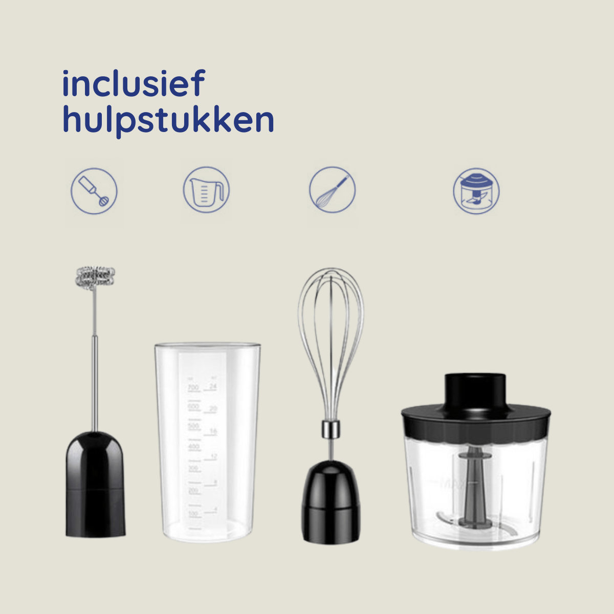 Staafmixer Set Original - Safecourt Kitchen