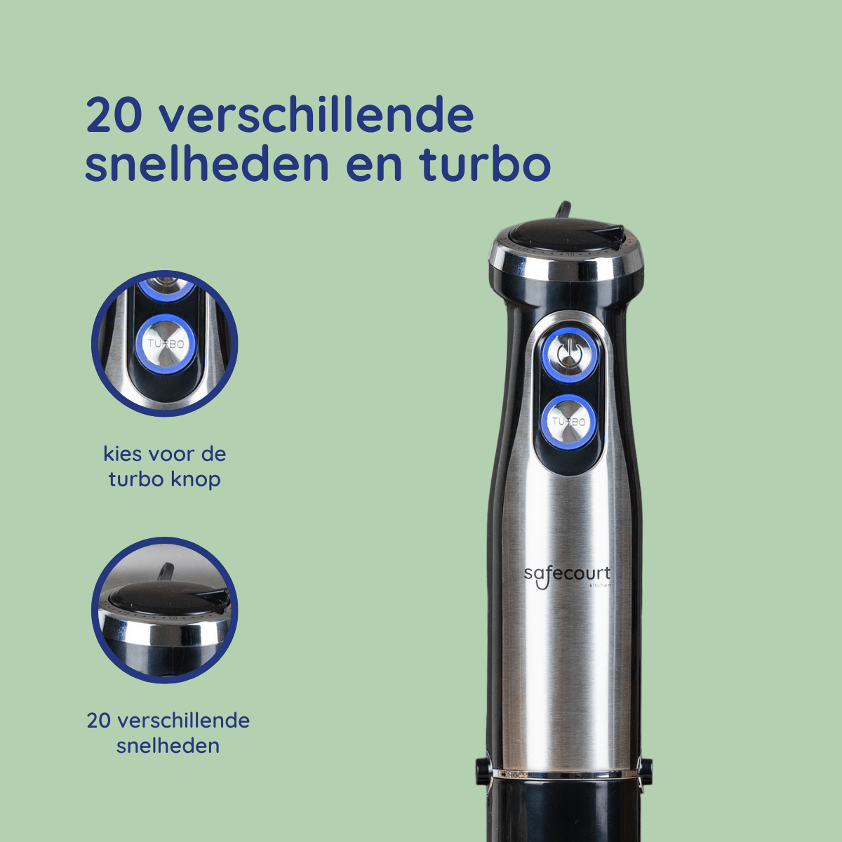 Staafmixer Set Original - Safecourt Kitchen