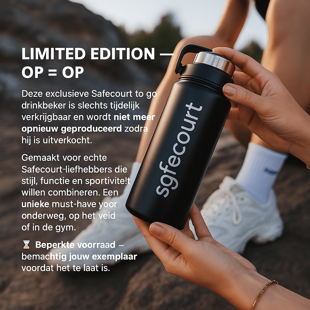 Stalen drinkfles (limited edition) - Safecourt Kitchen