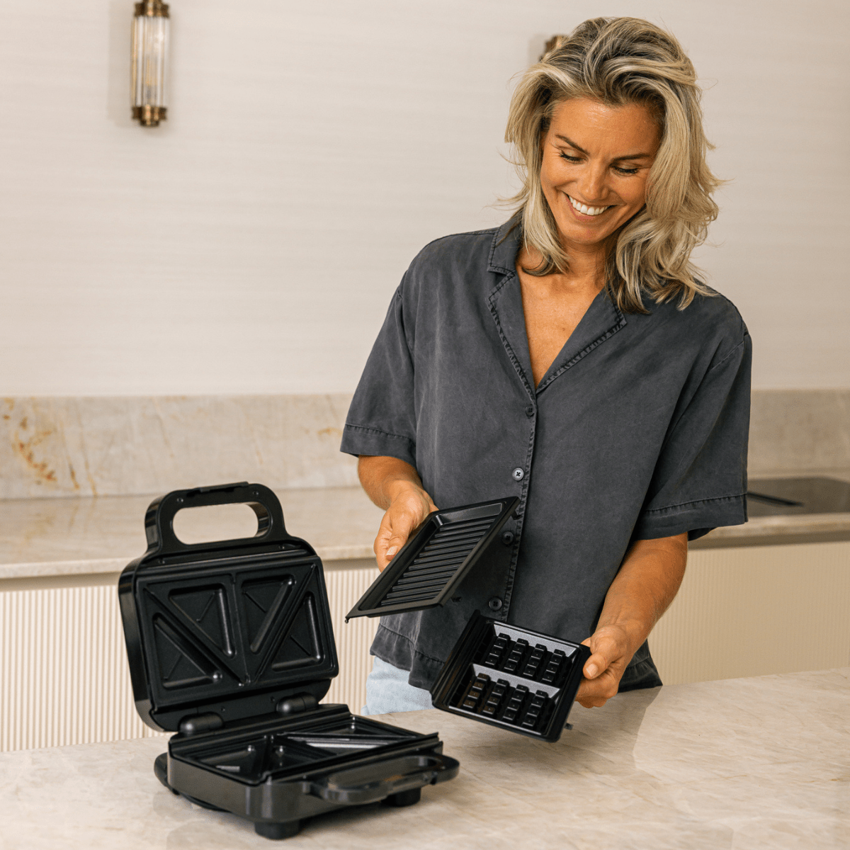 Ultra Compact 3in1 grill - Safecourt Kitchen