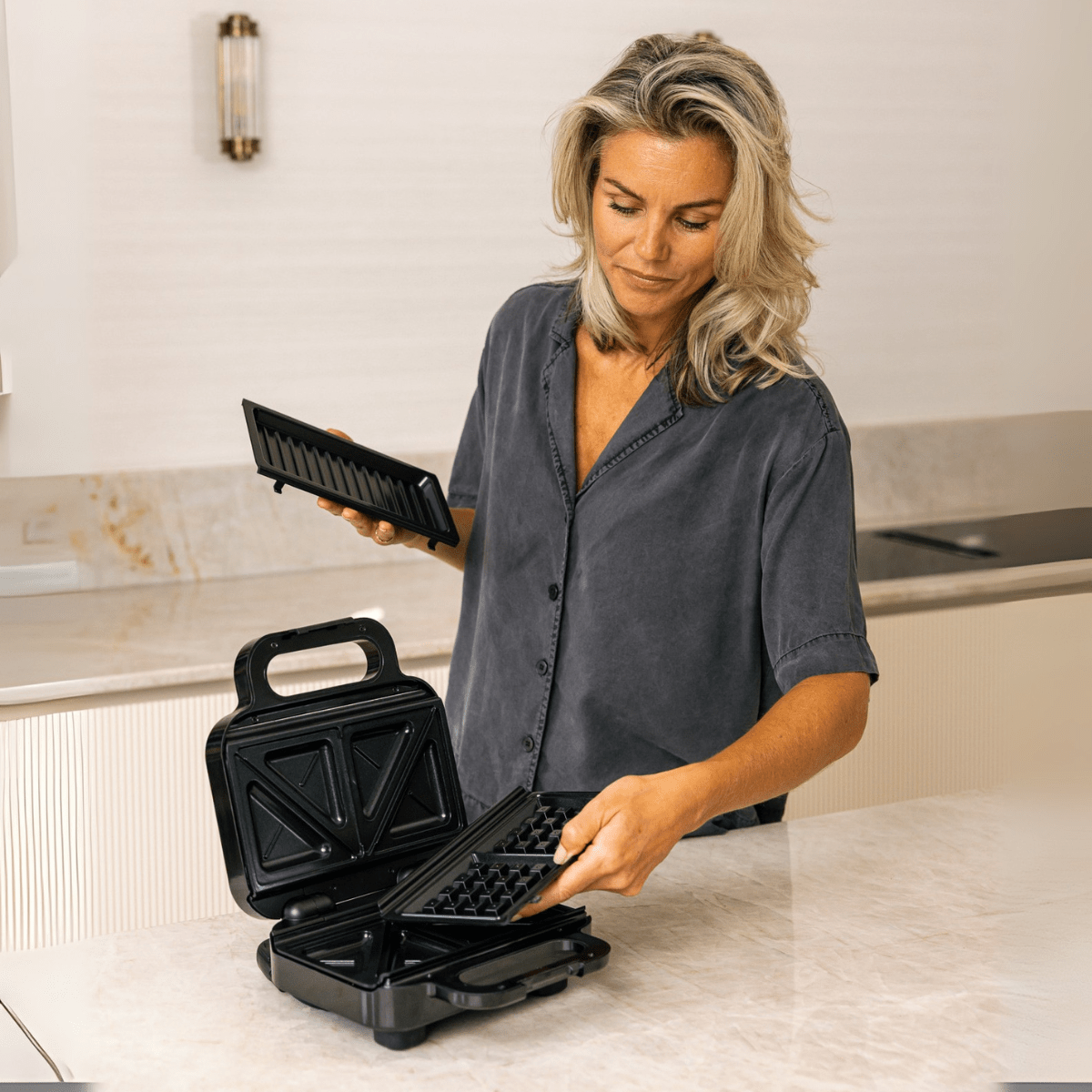 Ultra Compact 3in1 grill - Safecourt Kitchen