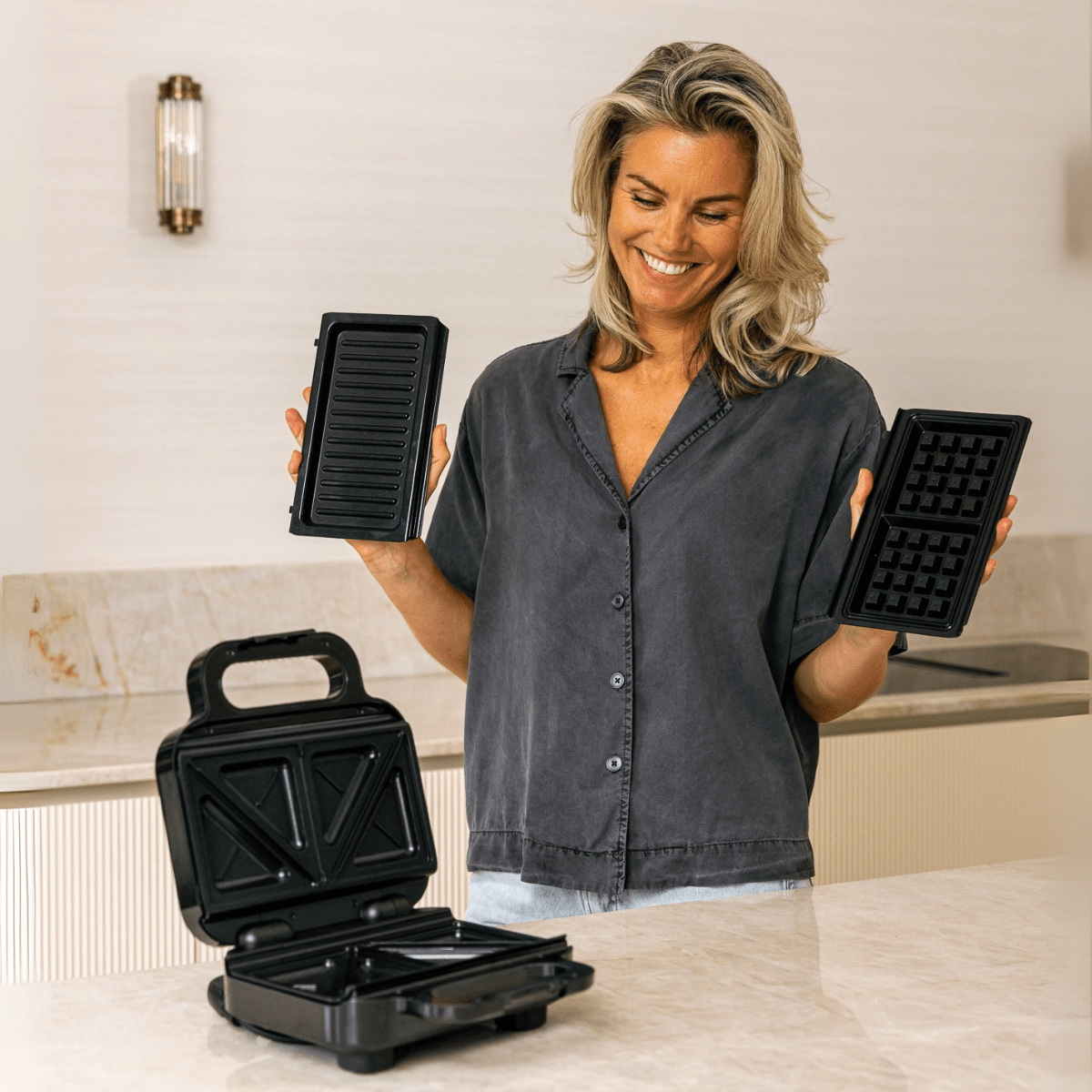 Ultra Compact 3in1 grill - Safecourt Kitchen