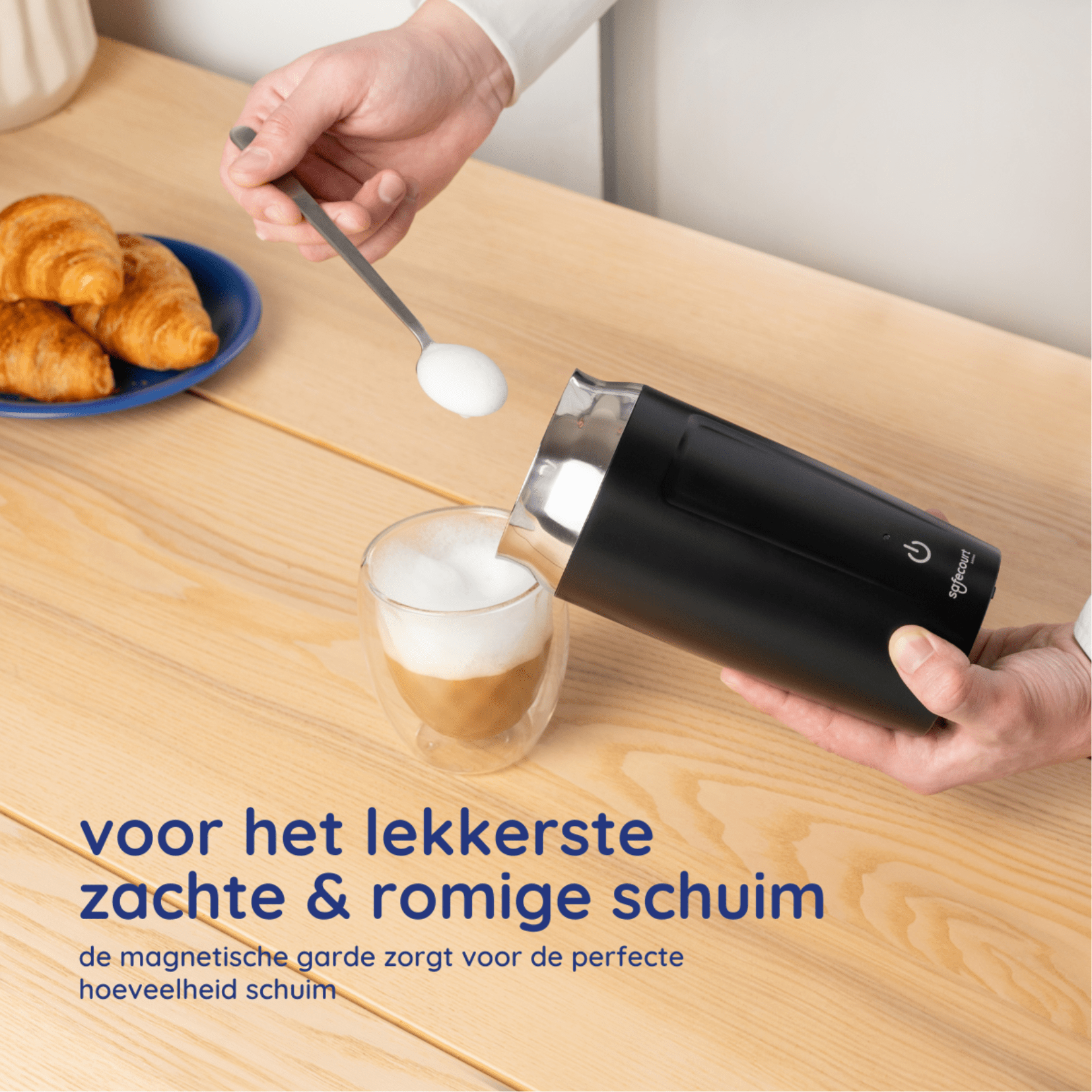 PFAS-vrije anti-stick coating van Safecourt Kitchen melkopschuimers - Safecourt Kitchen