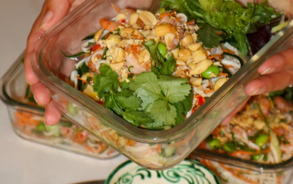 Vietnamese Noodlesalade met Gamba's: jouw 20 minuten meal prep recept - Safecourt Kitchen