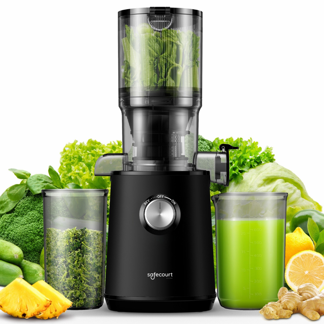 Slowjuicer ColdPress Pure Pro - zwart