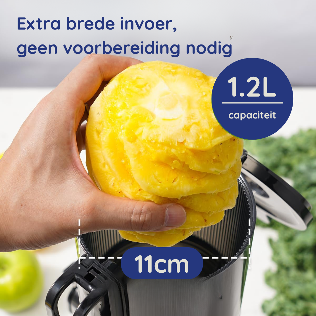 Slowjuicer ColdPress Pure Pro - zwart