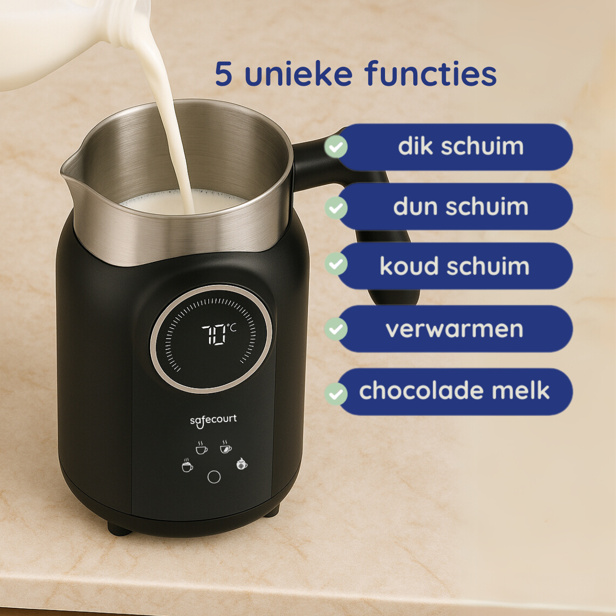 PRE ORDER Milk Frother Digital
