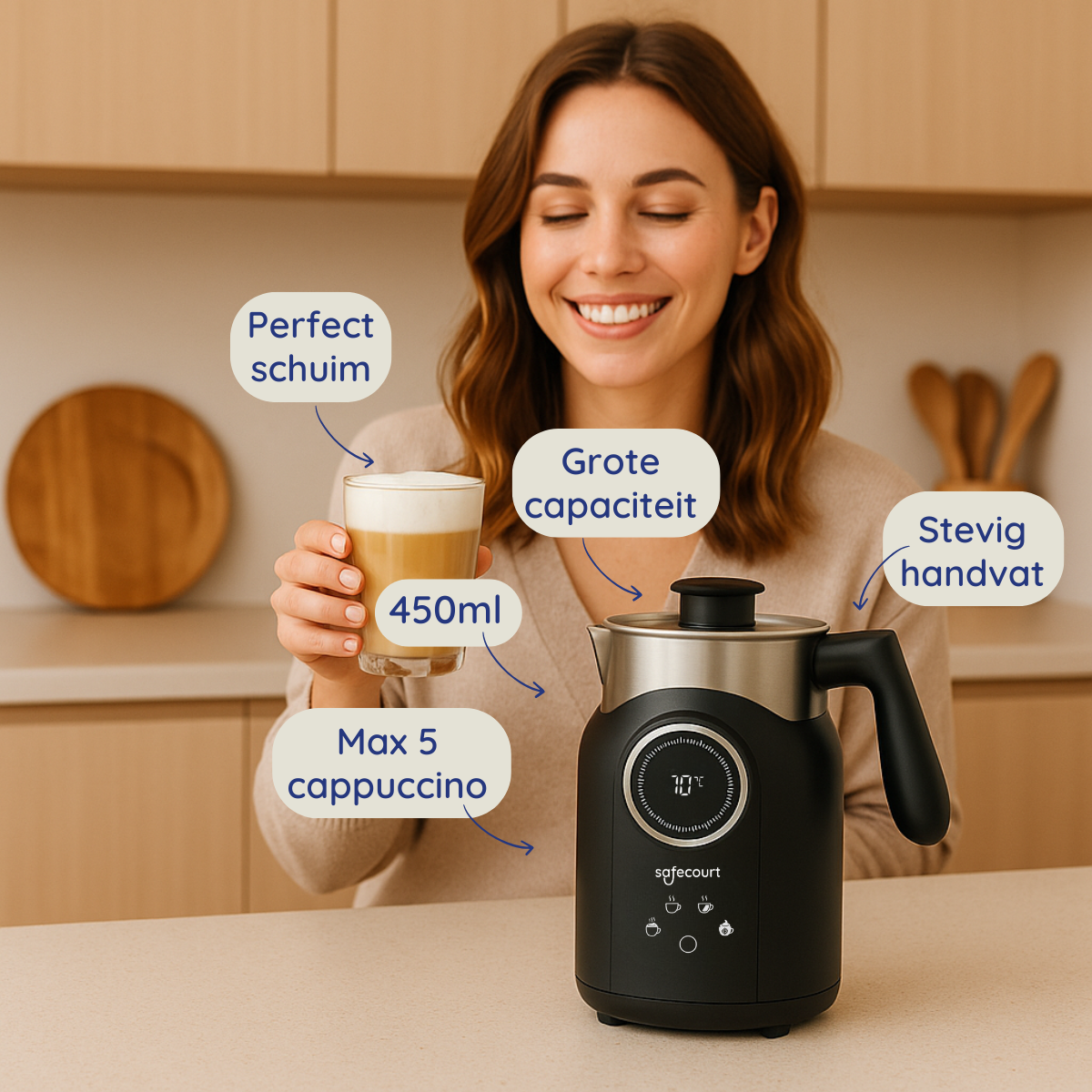 PRE ORDER Milk Frother Digital