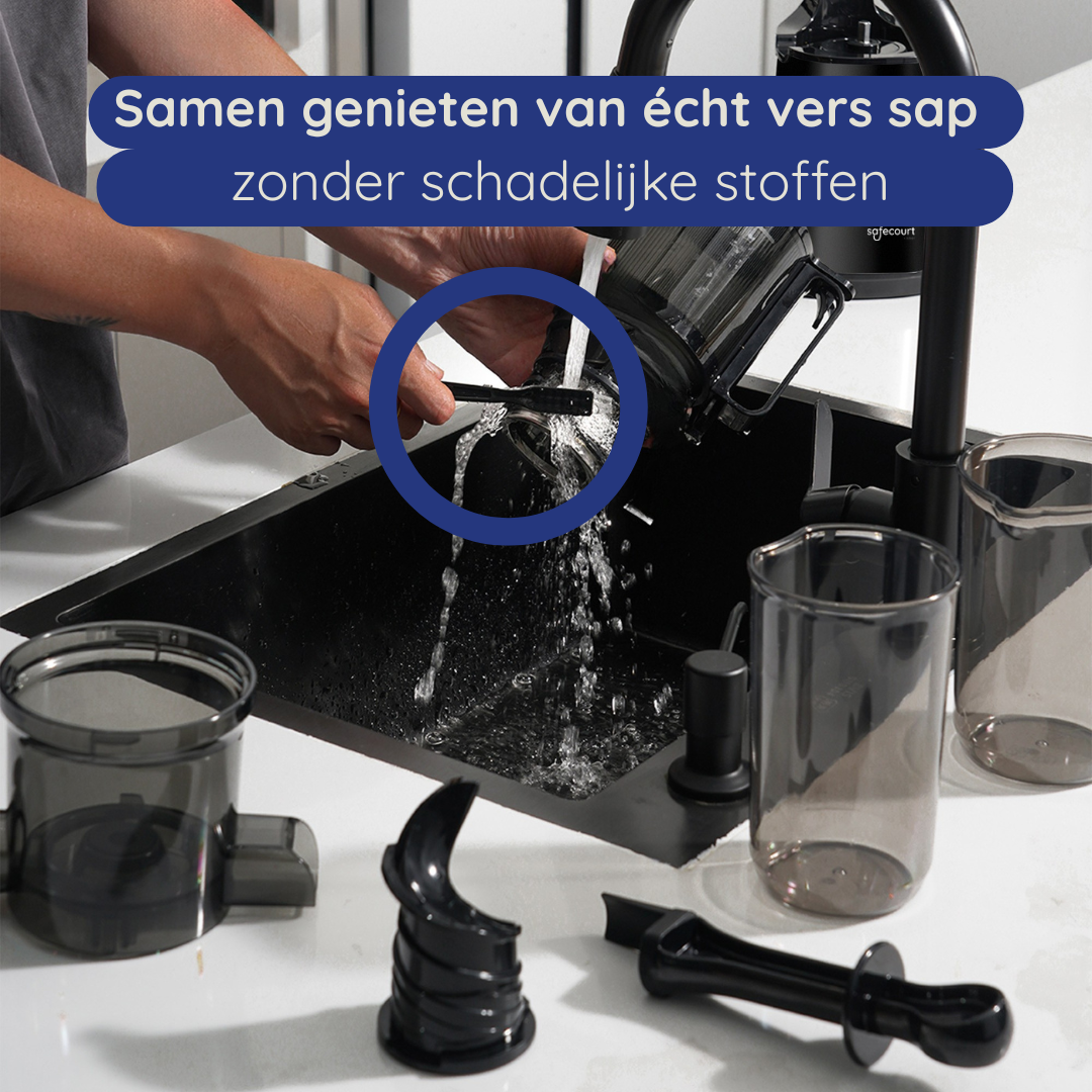 Slowjuicer ColdPress Pure Pro - zwart