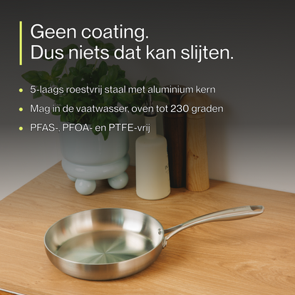 RVS pannenset (7-delig)